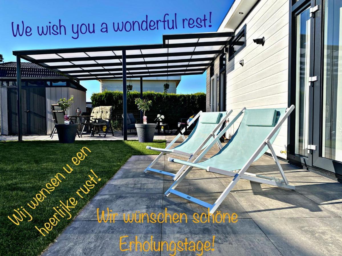 Ferienhaus Luxchalet #Vaju Lathum# Am See, Strand, Pool, Nationalpark Zewnętrze zdjęcie